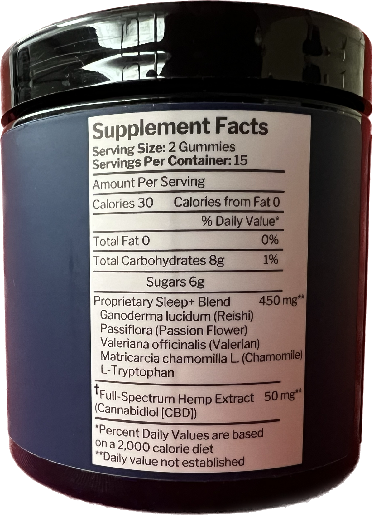 Full-Spectrum Hemp Extract Sleep CBD Shrooms Gummies | 30 Count