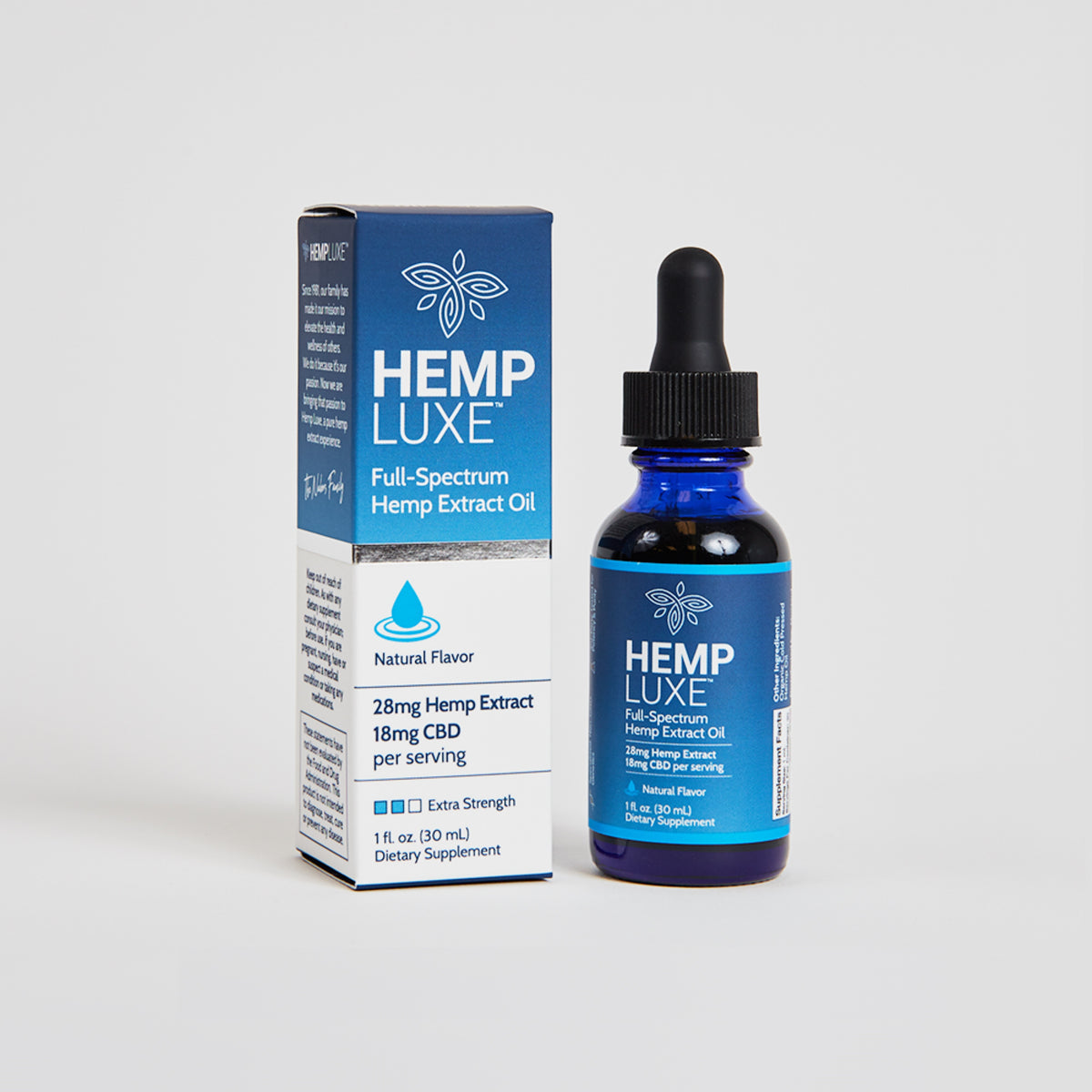 Full-Spectrum Hemp Extract Oil | Extra Strength