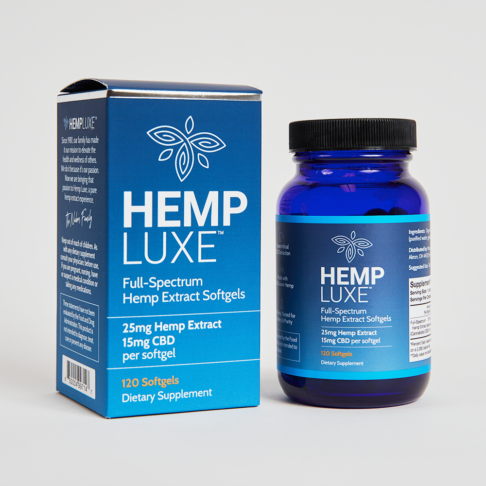 Full-Spectrum Hemp Extract Softgels | Multiple Sizes