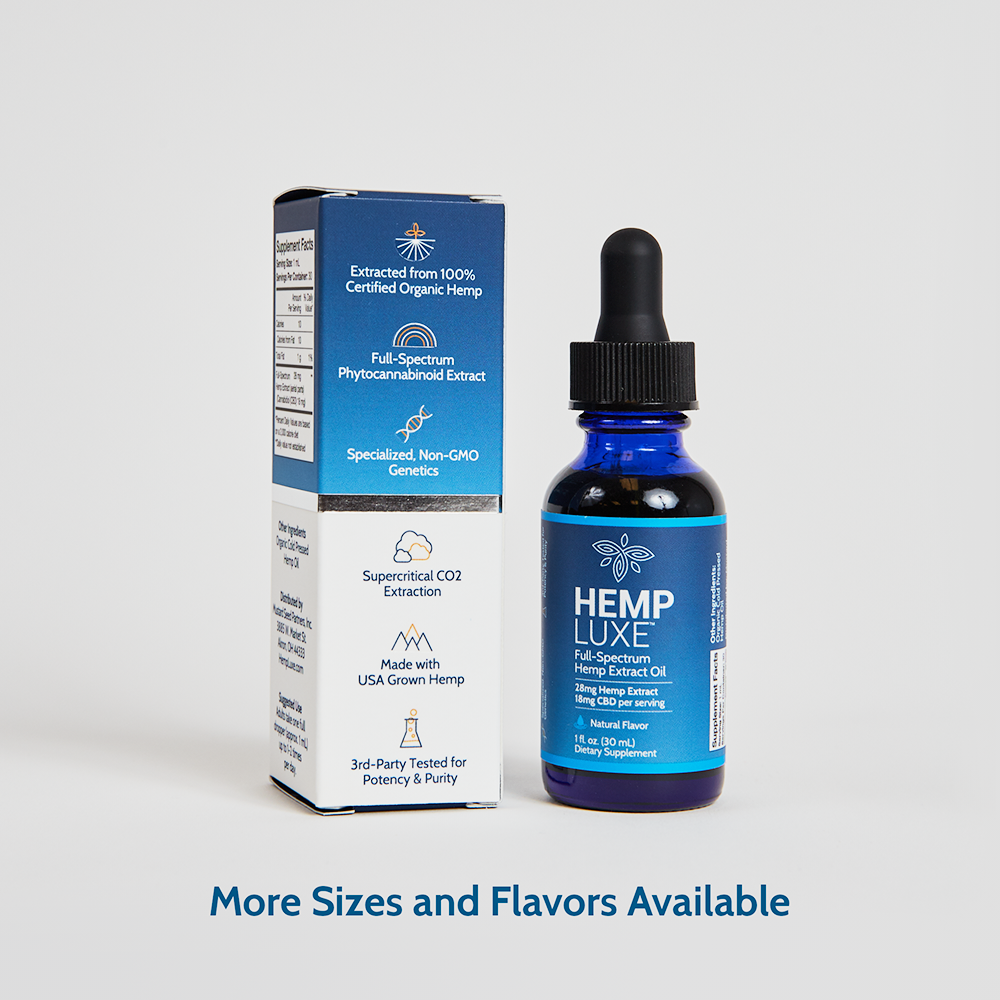 Full-Spectrum Hemp Extract Oil | Extra Strength