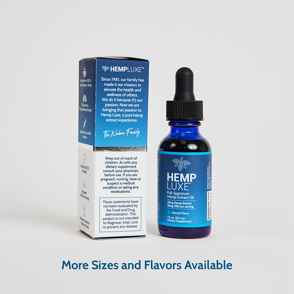 Full-Spectrum Hemp Extract Oil | Extra Strength