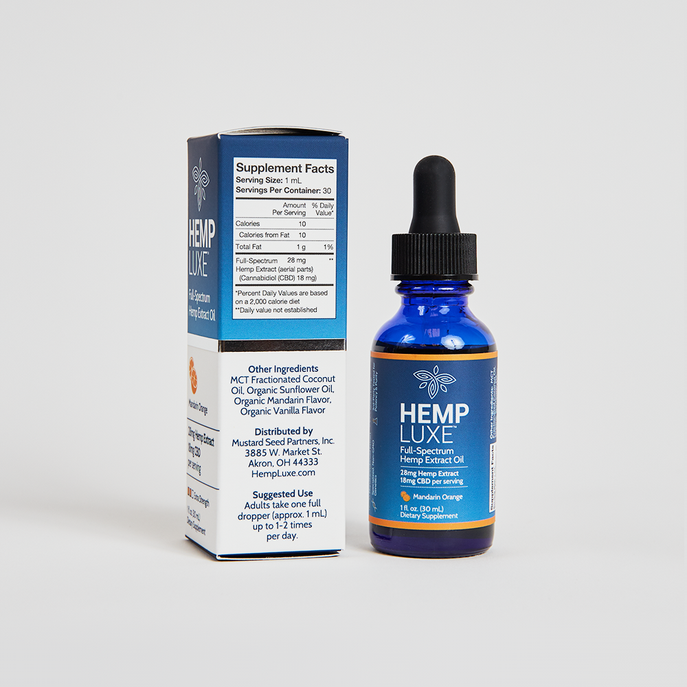 Full-Spectrum Hemp Extract Oil | Extra Strength