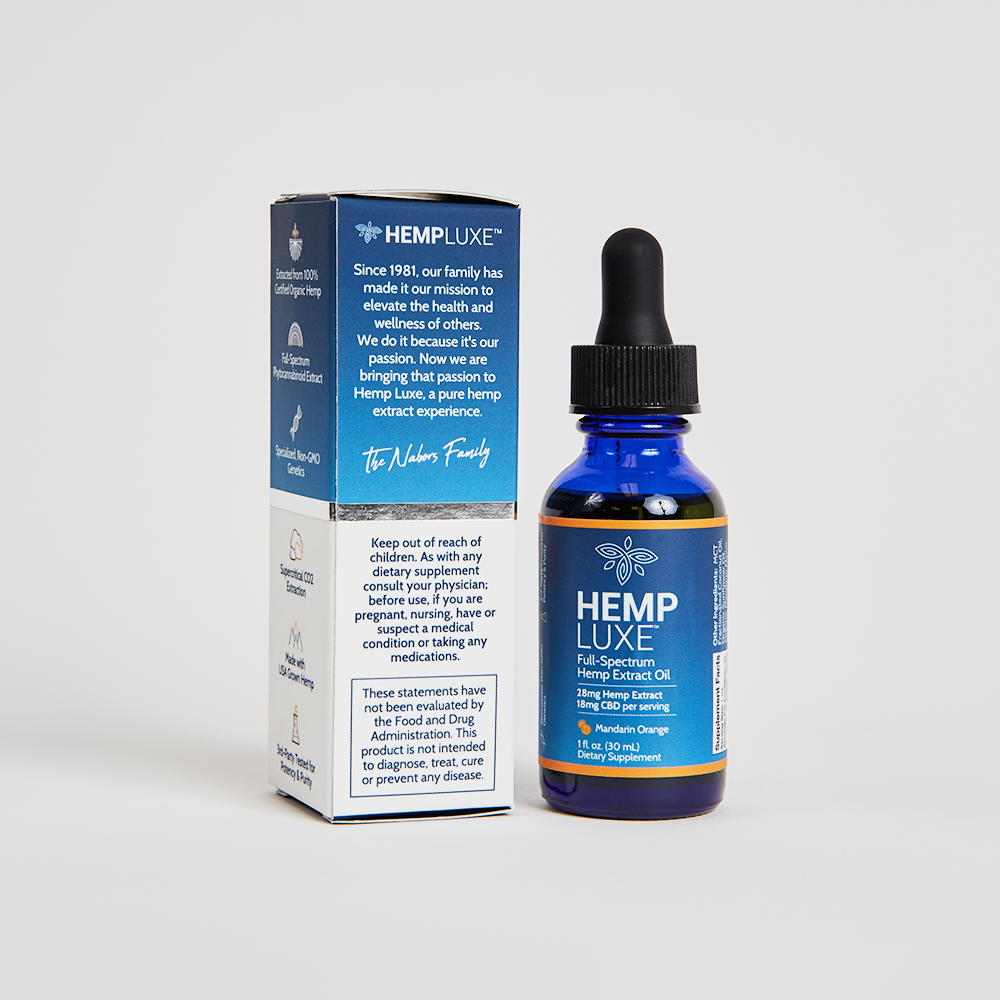 Full-Spectrum Hemp Extract Oil | Extra Strength