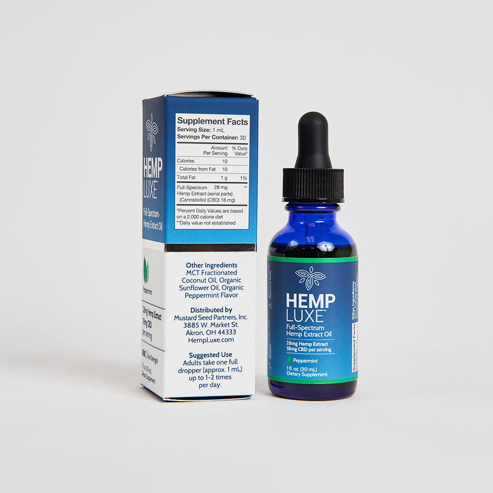 Full-Spectrum Hemp Extract Oil | Extra Strength