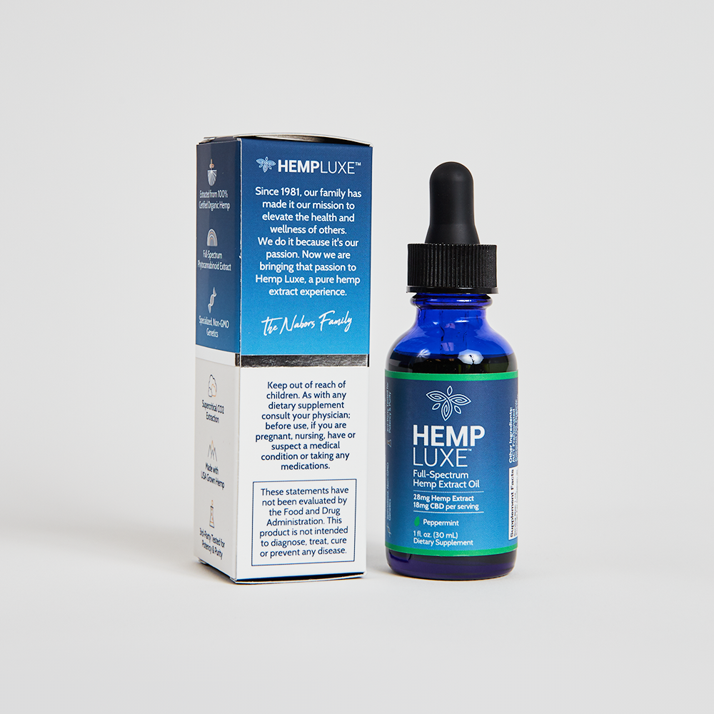 Full-Spectrum Hemp Extract Oil | Extra Strength