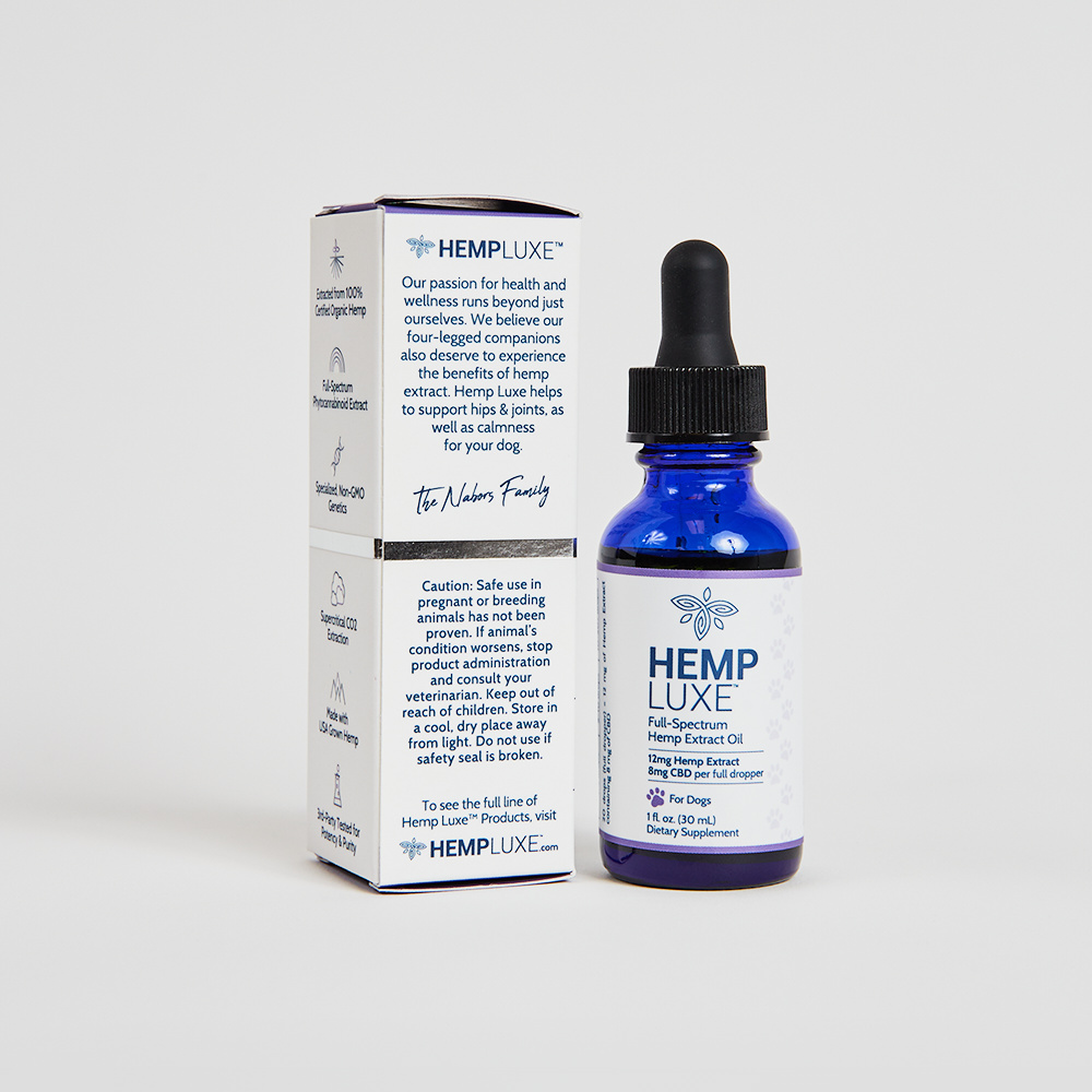 Full-Spectrum Hemp Extract Oil for Dogs | Multiple Sizes
