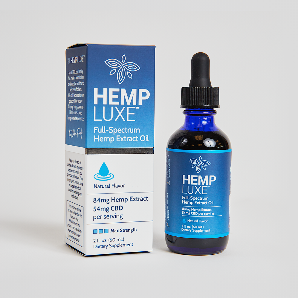 Full-Spectrum Hemp Extract Oil | MAX STRENGTH | 2 Oz