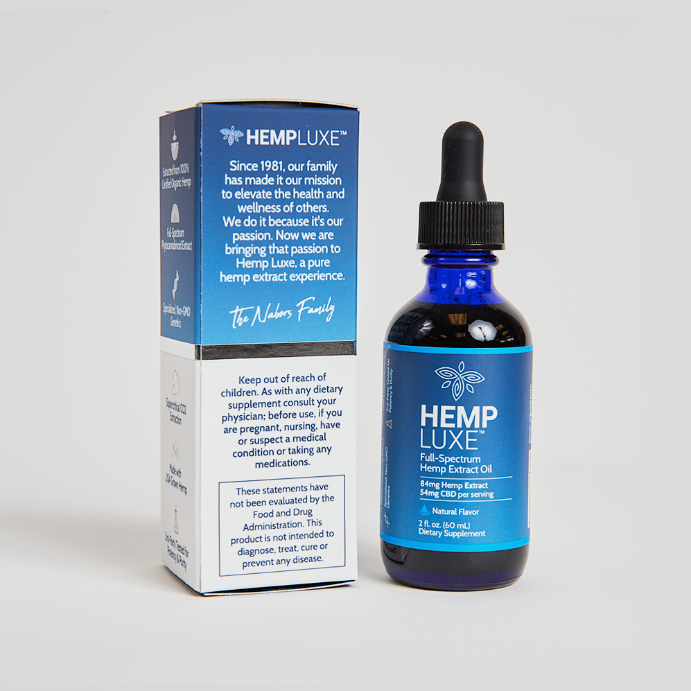 Full-Spectrum Hemp Extract Oil | MAX STRENGTH | 2 Oz