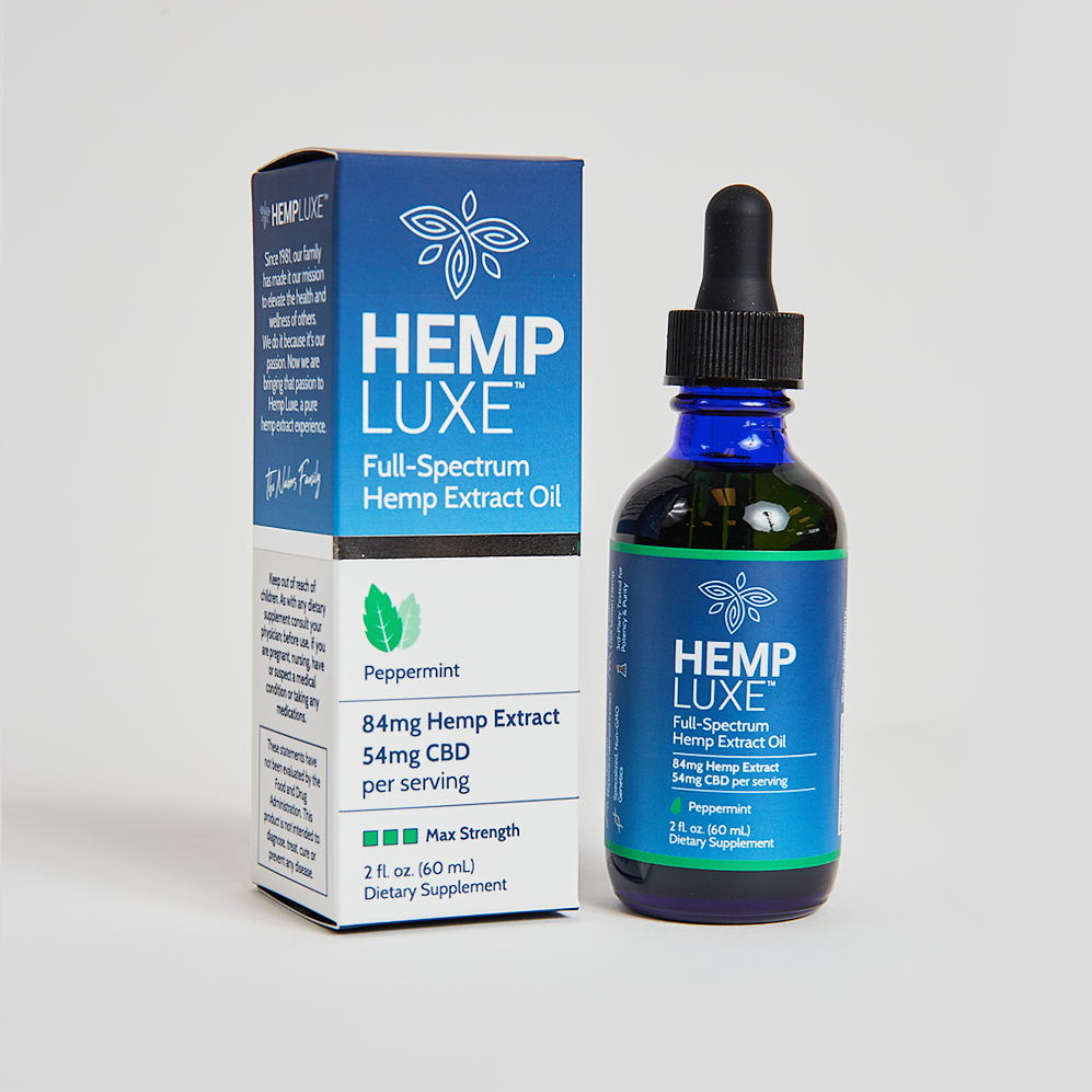 Full-Spectrum Hemp Extract Oil | MAX STRENGTH | 2 Oz