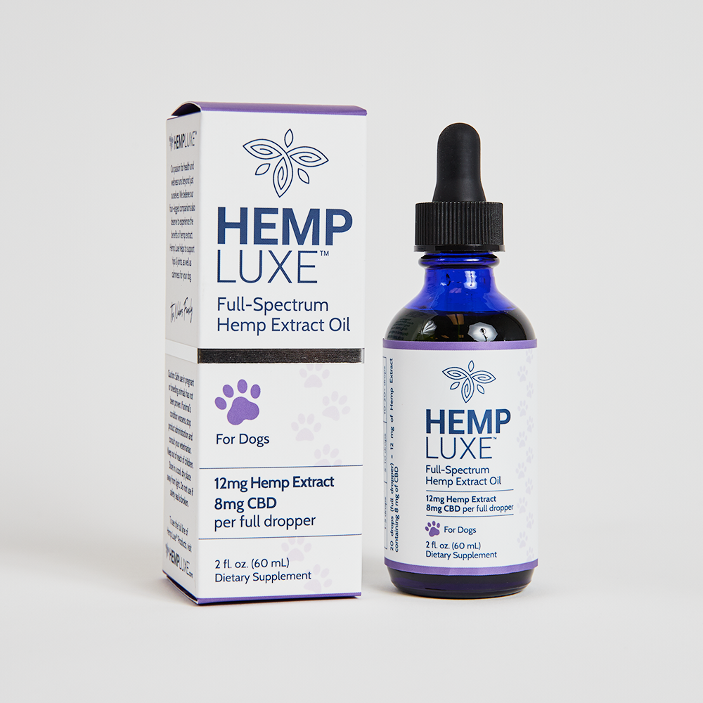 Full-Spectrum Hemp Extract Oil for Dogs | Multiple Sizes