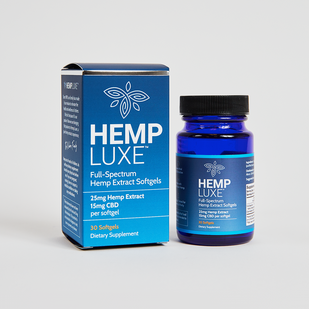 Full-Spectrum Hemp Extract Softgels | Multiple Sizes