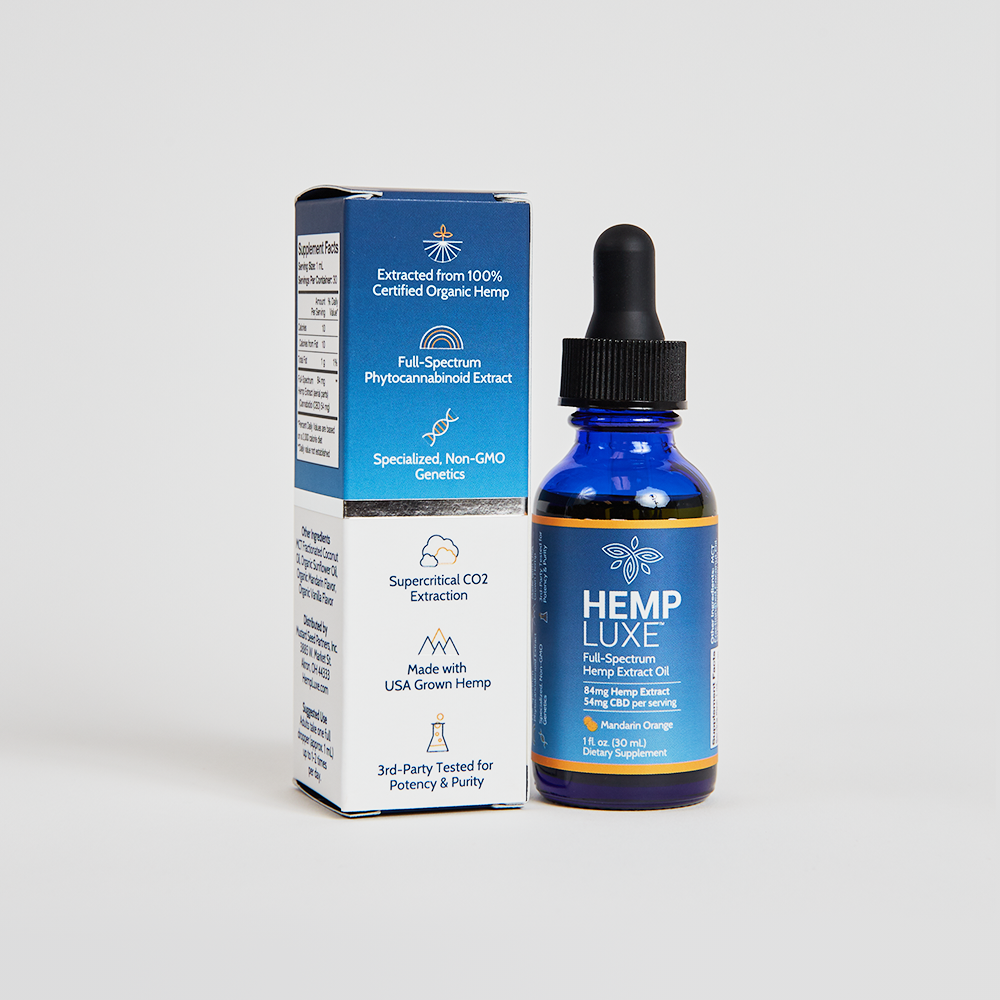 Full-Spectrum Hemp Extract Oil | MAX STRENGTH | 1 Oz