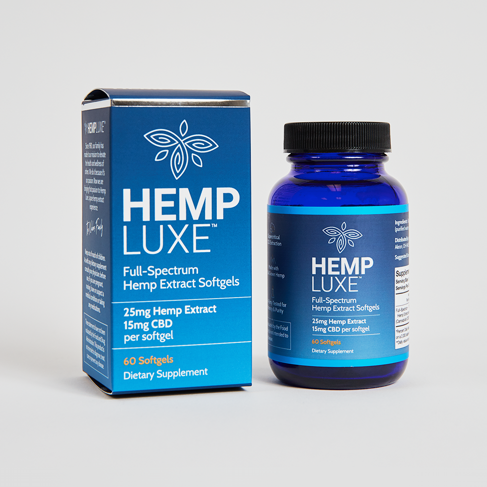 Full-Spectrum Hemp Extract Softgels | Multiple Sizes