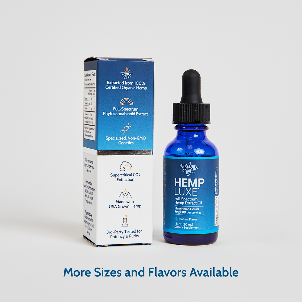 Full-Spectrum Hemp Extract Oil | Original Strength