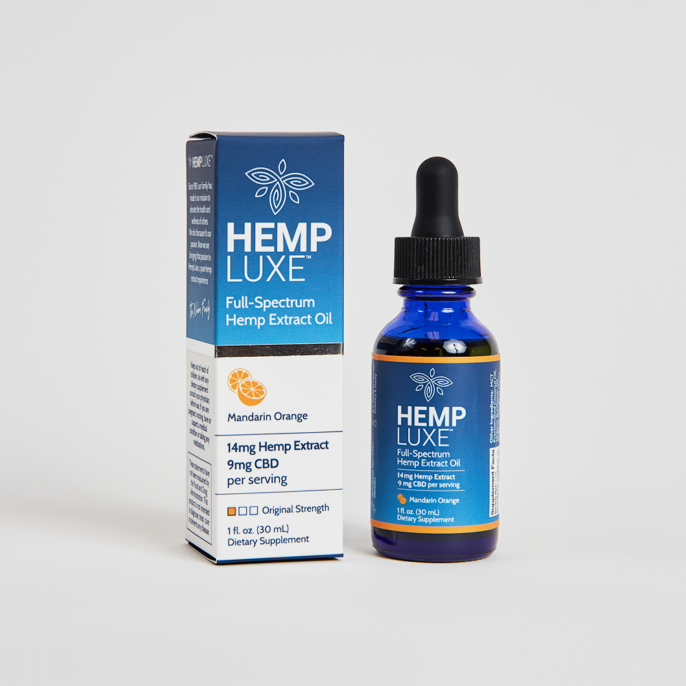 Full-Spectrum Hemp Extract Oil | Original Strength