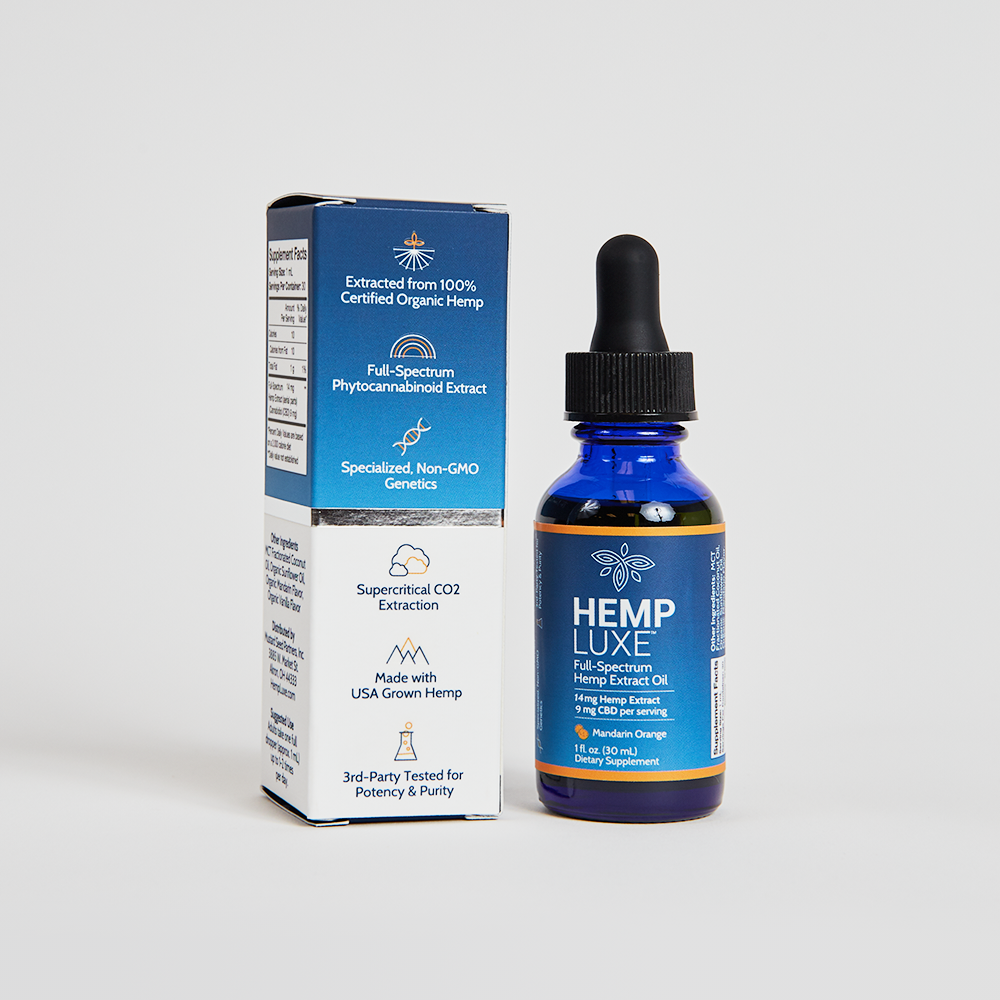 Full-Spectrum Hemp Extract Oil | Original Strength