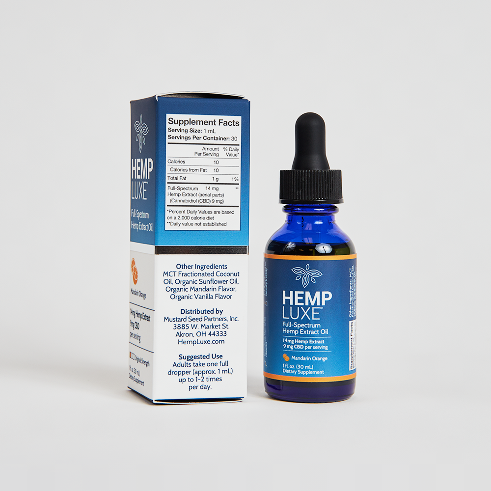 Full-Spectrum Hemp Extract Oil | Original Strength