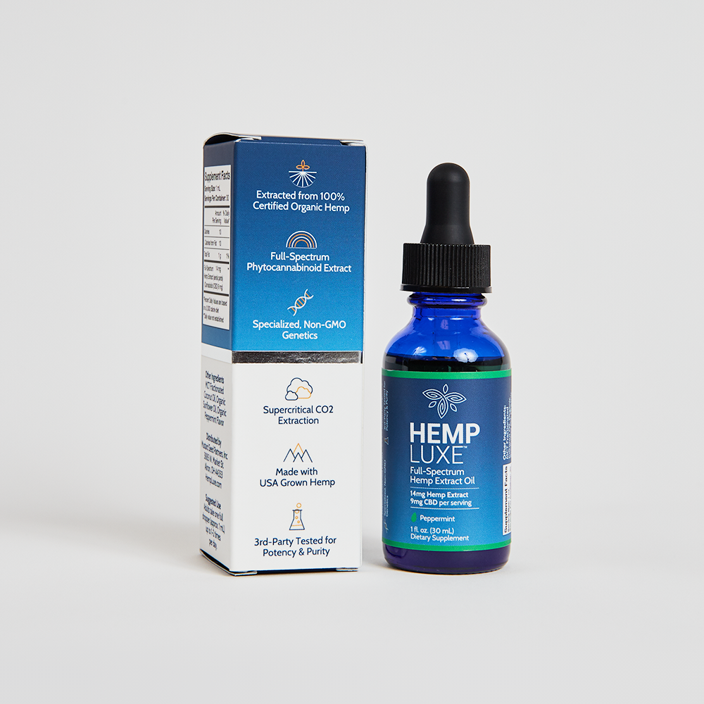 Full-Spectrum Hemp Extract Oil | Original Strength