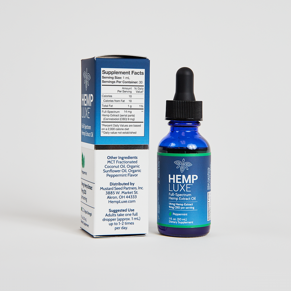 Full-Spectrum Hemp Extract Oil | Original Strength