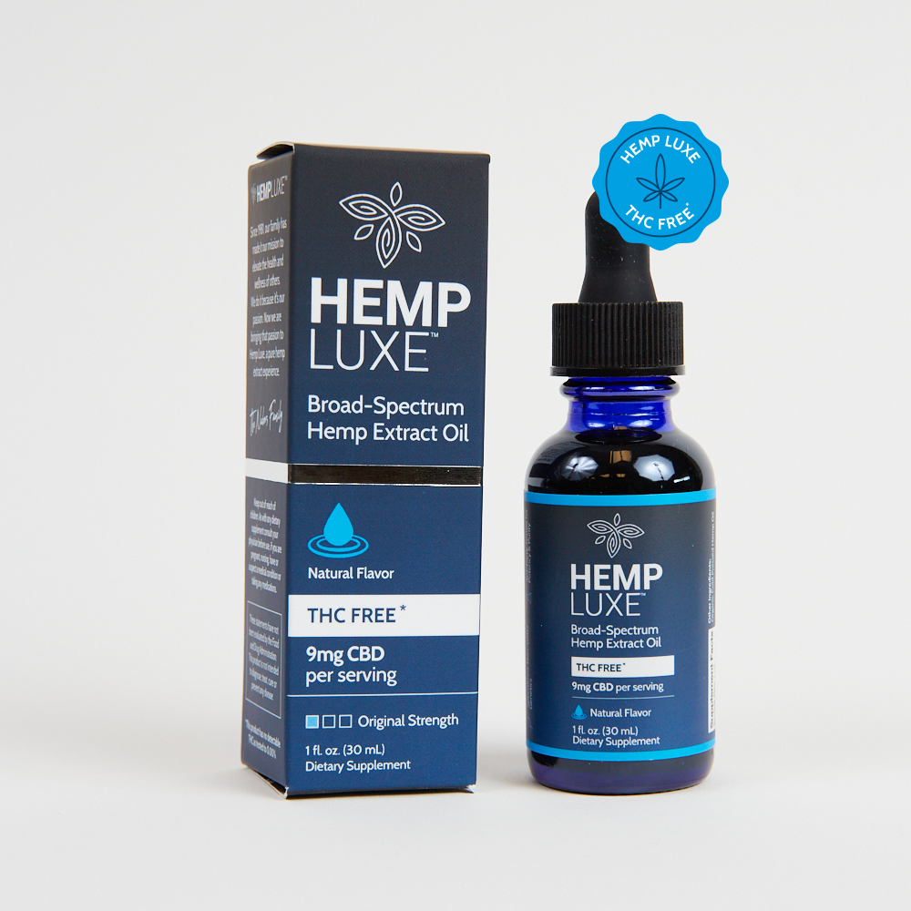 Broad Spectrum THC-FREE Hemp Extract Oil | Original Strength