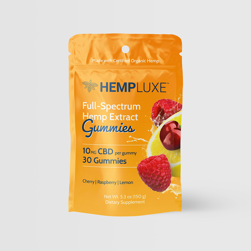 Full-Spectrum Hemp Extract Gummies | Multiple Sizes