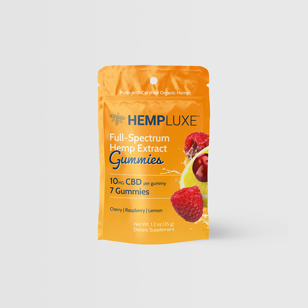 Full-Spectrum Hemp Extract Gummies | Multiple Sizes