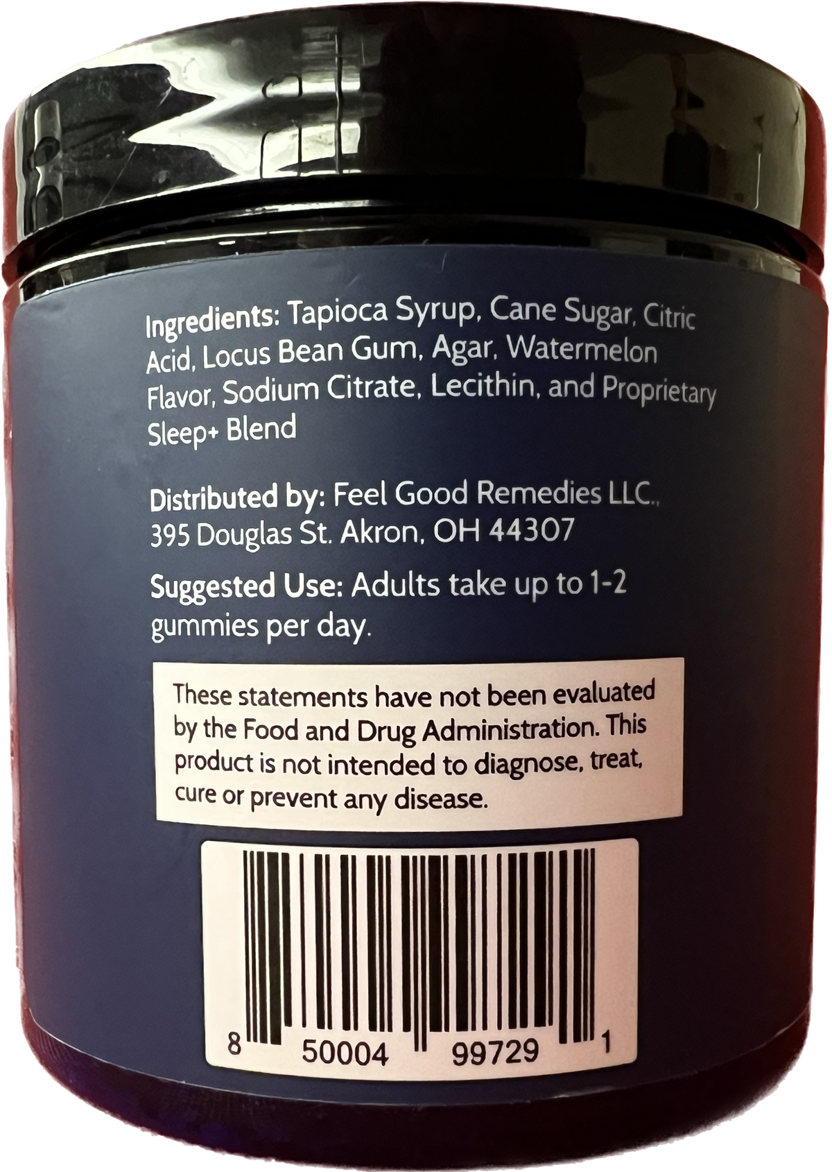 Full-Spectrum Hemp Extract Sleep CBD Shrooms Gummies | 30 Count